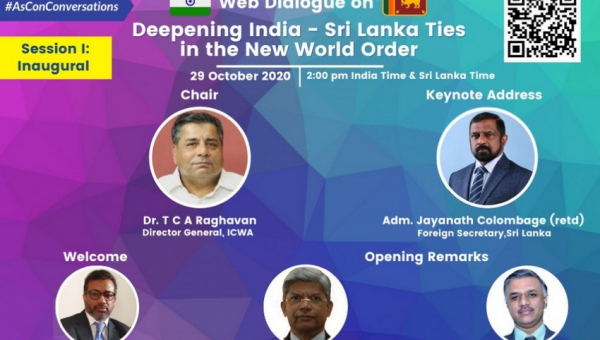 "Deepening India-Sri Lanka Ties in the New World Order"