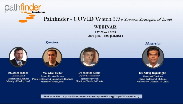 Pathfinder-Covid Watch: The Success Strategies of Israel